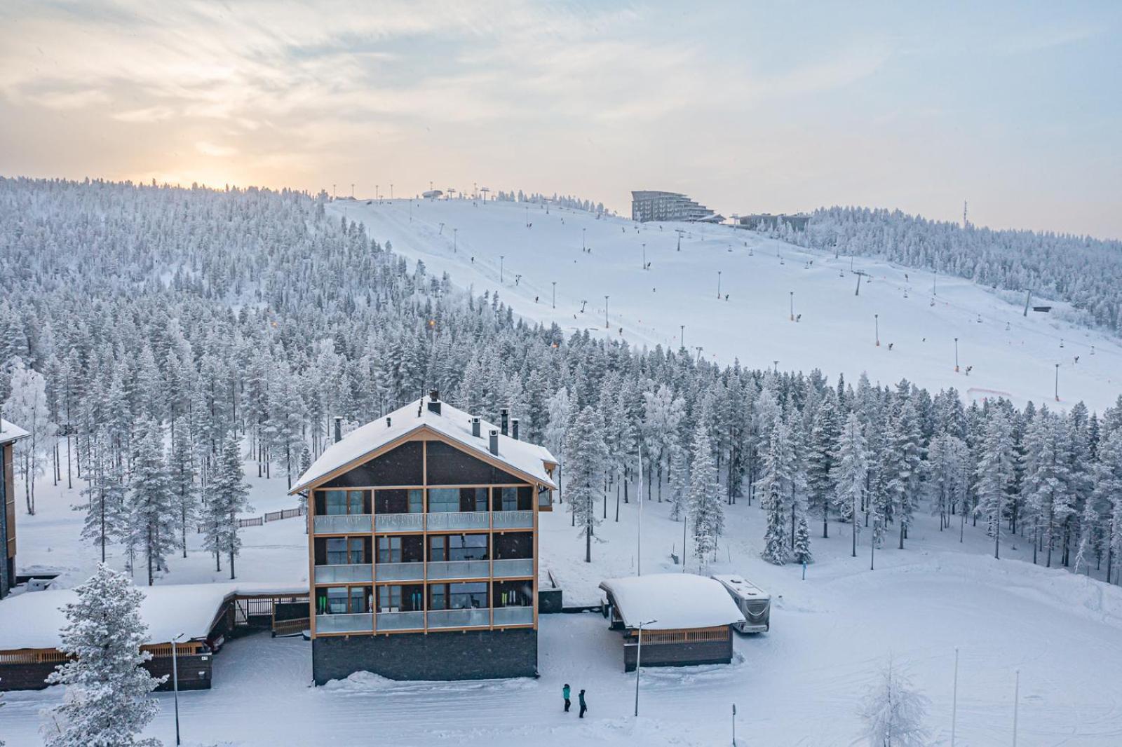 Levi Tunturinlaita A4, Ski-In Ski-Out 3Xbedroom Eksteriør bilde