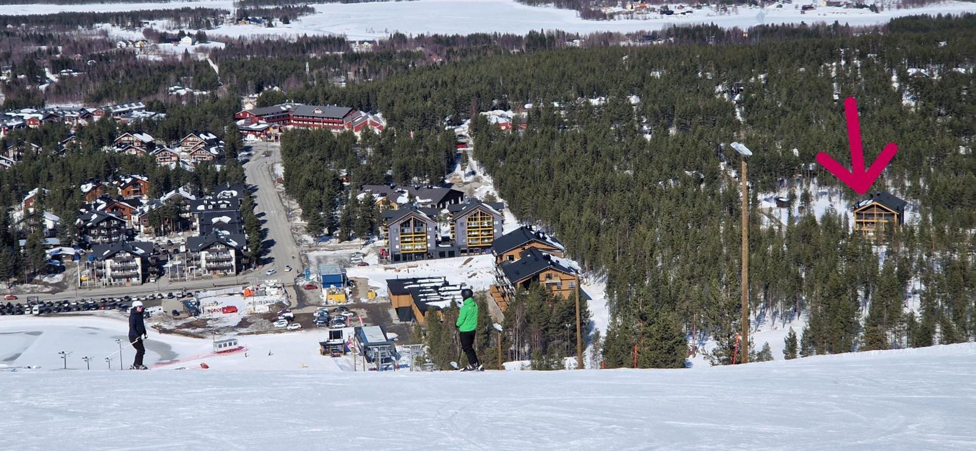 Levi Tunturinlaita A4, Ski-In Ski-Out 3Xbedroom Eksteriør bilde